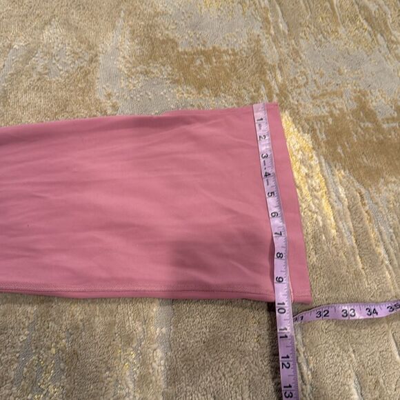 Lululemon pink Groove High-Rise Split-Hem Flared leggings Pant size 6 in EUC - Picture 9 of 9